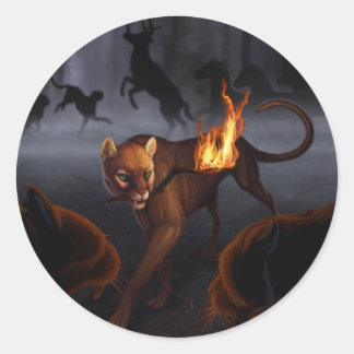 Ratha's Creature Ronde Sticker