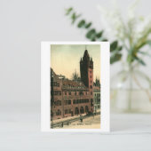Rathaus Basel Zwitserland Vintage Briefkaart (Staand voorkant)