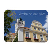 Rathaus, Verden an der Aller, Duitsland Magneet (Horizontaal)