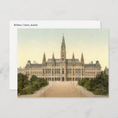 Rathaus, Wenen, Oostenrijk Briefkaart (Voorkant / Achterkant)