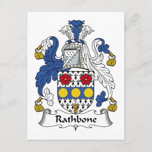 Rathbone Family Crest Briefkaart