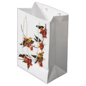 Rathbone's Warbler Song Bird op Crossvine Medium Cadeauzakje (Voorkant Gekanteld)