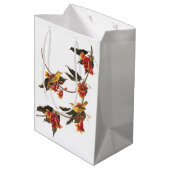 Rathbone's Warbler Song Bird op Crossvine Medium Cadeauzakje (Achterkant Gekanteld)