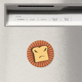 Rather Angry Toast Magneet (Insitu (Vaatwasser))