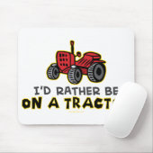 Rather Be On A Tractor Muismat (Met muis)