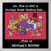 Rather Messy Room  Poster (Voorkant)