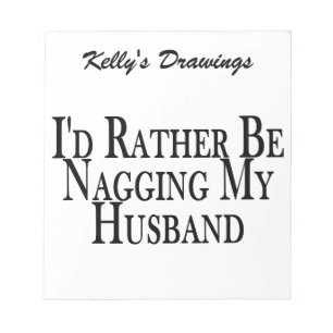 Rather Nag Husband Notitieblok