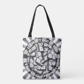 Rather Play Dominoes Tote Bag (Achterkant)