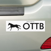 Rather Ride OTTB Bumpersticker (Op auto)