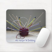 Ratherbeknitting Muismat (Met muis)