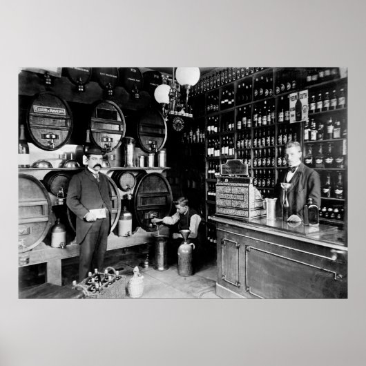 RATHSKELLAR DUITSLAND 1900 POSTER (Voorkant)