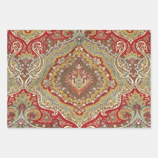 Ratih Paisley Inpakpapier Vel (Voorkant)