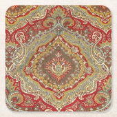 Ratih Paisley Kartonnen Onderzetters (Voorkant)