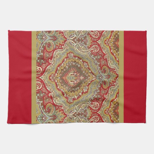 Ratih Paisley Theedoek (Horizontaal)