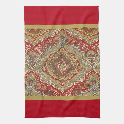 Ratih Paisley Theedoek (Verticaal)