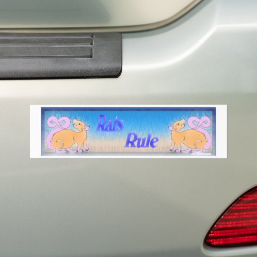 Ratingregel Bumpersticker (Op auto)
