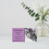 Ratingverhouding lavender visitekaartje (Staand voorkant)