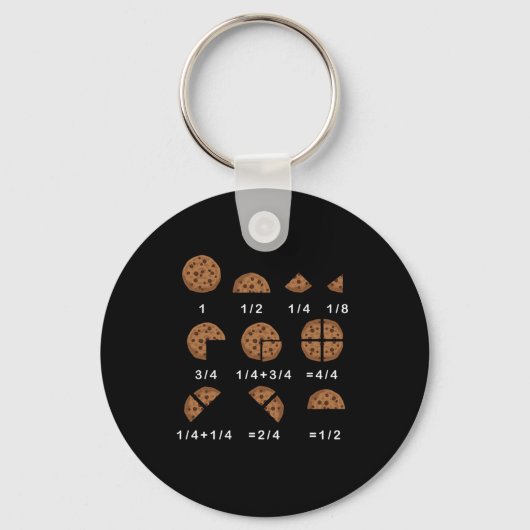 Ratio Aantal wiskunde School Nerd Gift Sleutelhanger (Voorkant)