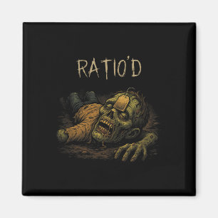 Ratio'd Teag Meme Grappige Zombie Npc Ratioed Game Magneet