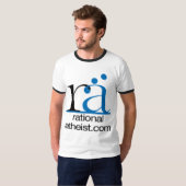 Rationeel atheïst t-shirt (Voorkant volledig)