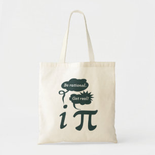 rationeel ben! word echt! tote bag