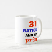 Rationeel en ook premier koffiemok (Voorkant rechts)