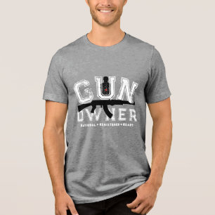 Rationeel geregistreerde en klaar Pistool-eigenaar Tri-Blend Shirt