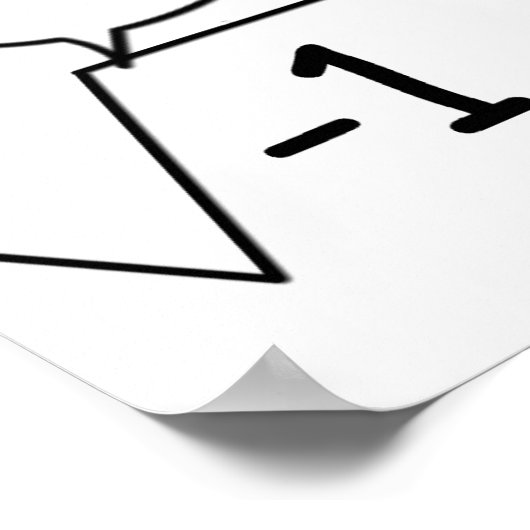 Rationeel zijn, klaar zijn! poster (Hoek)