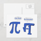 Rationele Briefkaart (Voorkant / Achterkant)