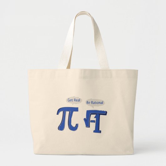 Rationele Grote Tote Bag (Voorkant)