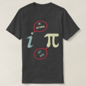 Rationele haal echte grappige Wiskunde Joke Stats  T-shirt (Design voorkant)