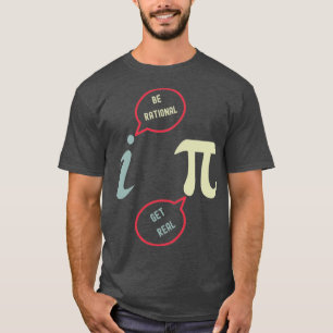 Rationele haal echte grappige Wiskunde Joke Stats  T-shirt