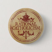 Rationele katholieke pop ronde button 5,7 cm (Voorkant)