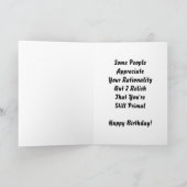 Rationele maar Oorspronkelijke Verjaardag Kaart (Binnen)