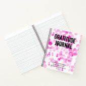 Ratitude Journal Pink Bubbles Psalm Bijbelverse Notitieboek (Binnen)