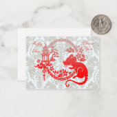 Ratjaar Notitiekaartje (Voorkant / Achterkant in situ)