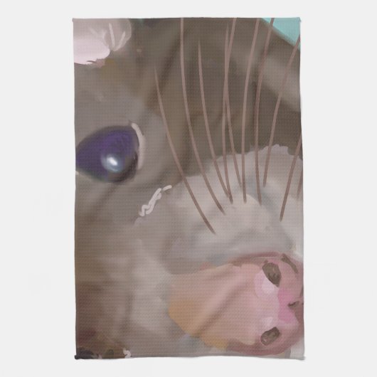 Ratkant Theedoek (Verticaal)