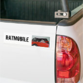 RATMOBIEL BUMPERSTICKER (Op Truck)