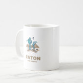 Raton - New Mexico Koffiemok (Voorkant links)