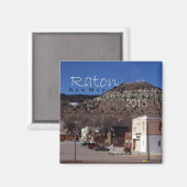 Raton New Mexico USA State Souvenir Koelkast Magne Magneet (Voorkant / Achterkant)