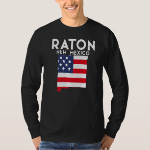 Raton USA State America Travel New Mexican New Mex T-shirt