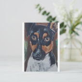 Ratonero in canyon schilderij van Alfred Fox Briefkaart (Staand voorkant)