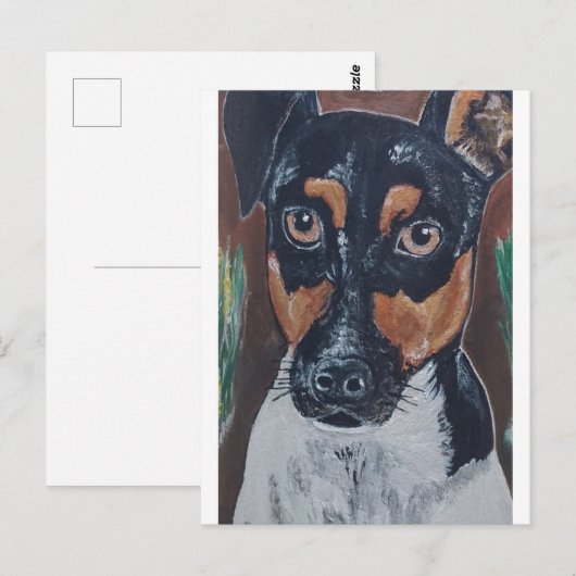 Ratonero in canyon schilderij van Alfred Fox Briefkaart (Voorkant / Achterkant)