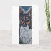 Ratonero in canyon schilderij van Alfred Fox Kaart (Voorkant)