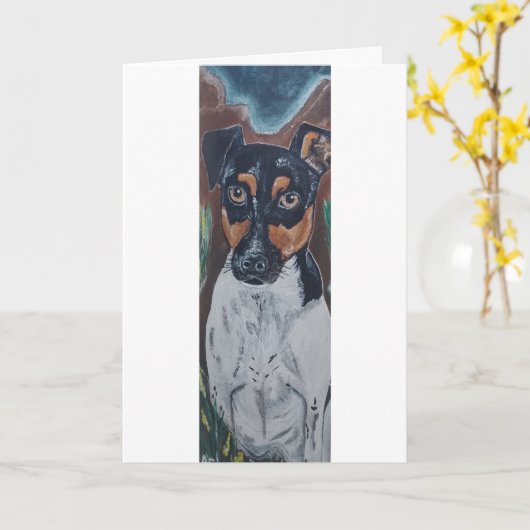 Ratonero in canyon schilderij van Alfred Fox Kaart (Gele Bloem)