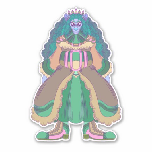 Ratprinses Sticker (Voorkant)