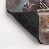 Ratrod Truck Rusty Metal Muismat (Hoek)