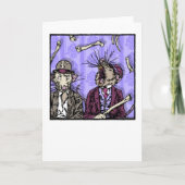 Rats and Bones - Blank Inside Pop Goth Nightmare Kaart (Voorkant)