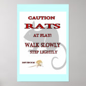 Rats At Play Poster (Voorkant)
