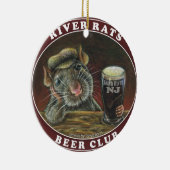 Rats Beer Club Keramisch Ornament (Rechts)
